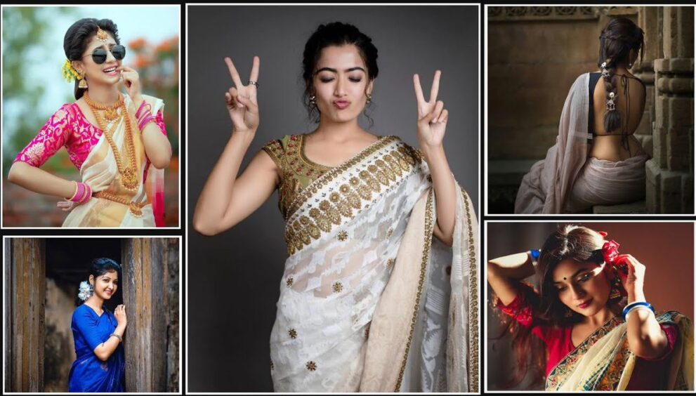 Silk saree photo poses for girls women / silk saree images | Girl photo  poses, Fashion girl images, Girl poses